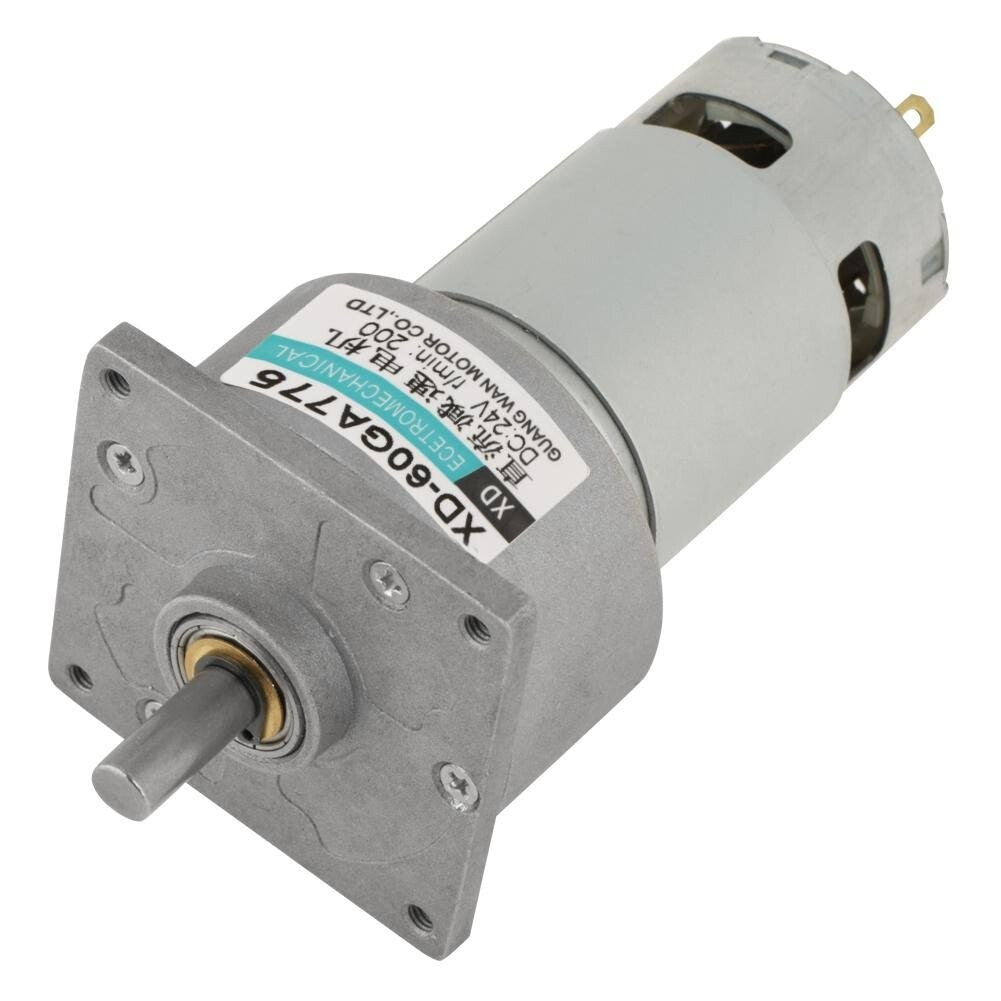 Versatile 24V 35W Mini DC Motor - Speed Adjustment and Wide Application Range