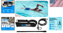 Load image into Gallery viewer, Adjustable Swimming Resistance Belt Pack for Lap Training - Durable &amp; Portable