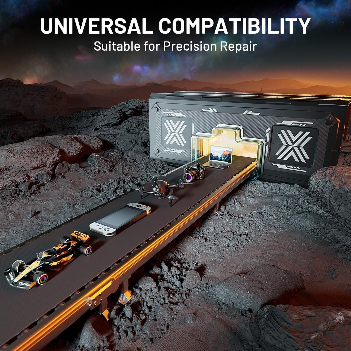 181-Piece Electric Screwdriver Set with 160 Precision Bits - Ultimate Repair Kit