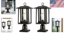 Load image into Gallery viewer, Versatile Outdoor Lamp Post Light, Pier or Post Mount, Weather-Resistant Design