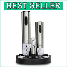 Load image into Gallery viewer, Premium Electric Corkscrew &amp; Wine Preserver Gift Set - Perfect for Enthusiasts