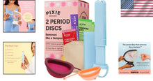 Load image into Gallery viewer, Beginner-Friendly Menstrual Disc Bundle with Tampon-Like Applicator - 100% Safe