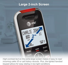 Load image into Gallery viewer, DECT 6.0 3-Handset Cordless Phone with Smart Call Blocking &amp; Answering Machine