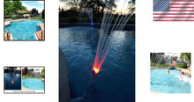 Load image into Gallery viewer, 3-Piece LED Pool Lighting Set - Water-Powered Fun for 2000 Hours of Enjoyment