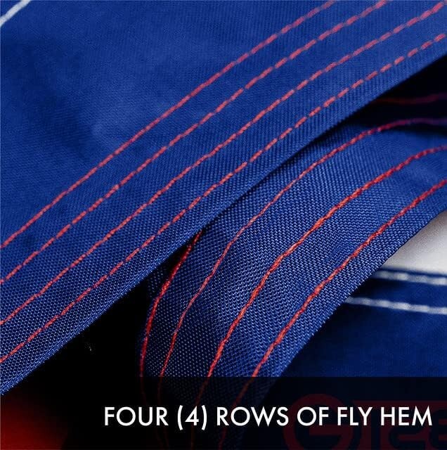 Patriotic Flag Set: 3x5 Ft American & Tennessee Flags - Embroidered Durability