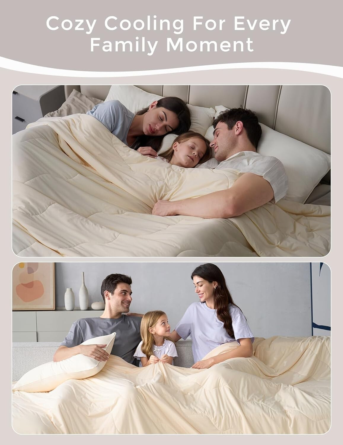 Lightweight Breathable Cooling Blanket - Life CoolMurm Comforter 106"x90" King