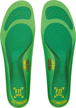 Load image into Gallery viewer, Men’s Green K-30 Gel Insoles - Anti-Odor and Arch Support for Flat Feet, L Size