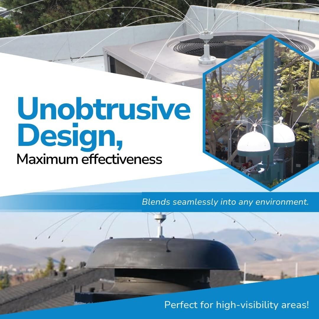 Versatile Daddi Long Legs Bird Spider - Easy Installation for Roofs & Boats