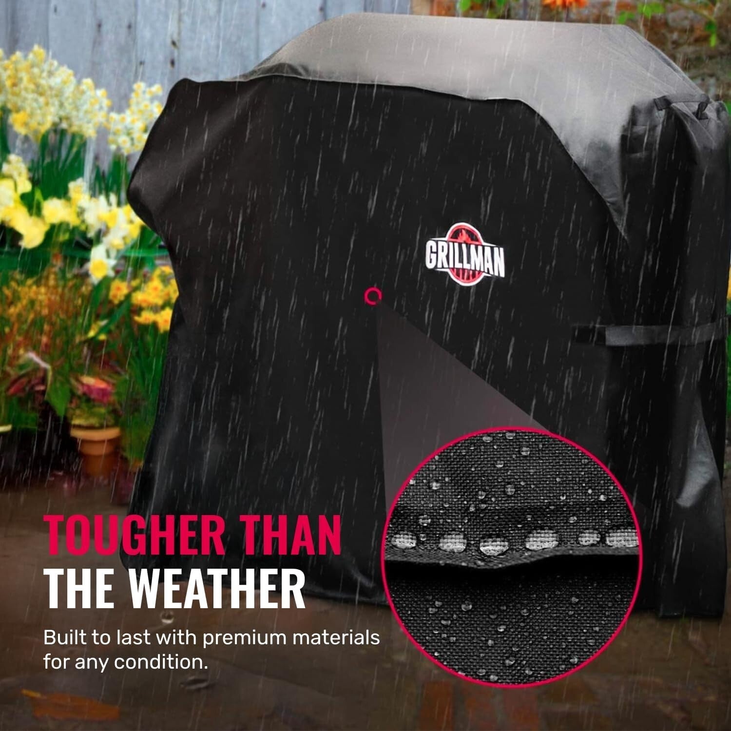 Durable and Waterproof BBQ Grill Cover - 72-Inch Protection Against Elements