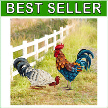 Load image into Gallery viewer, Weather-Resistant Outdoor Chicken Statues for Vibrant Lawn Decoration