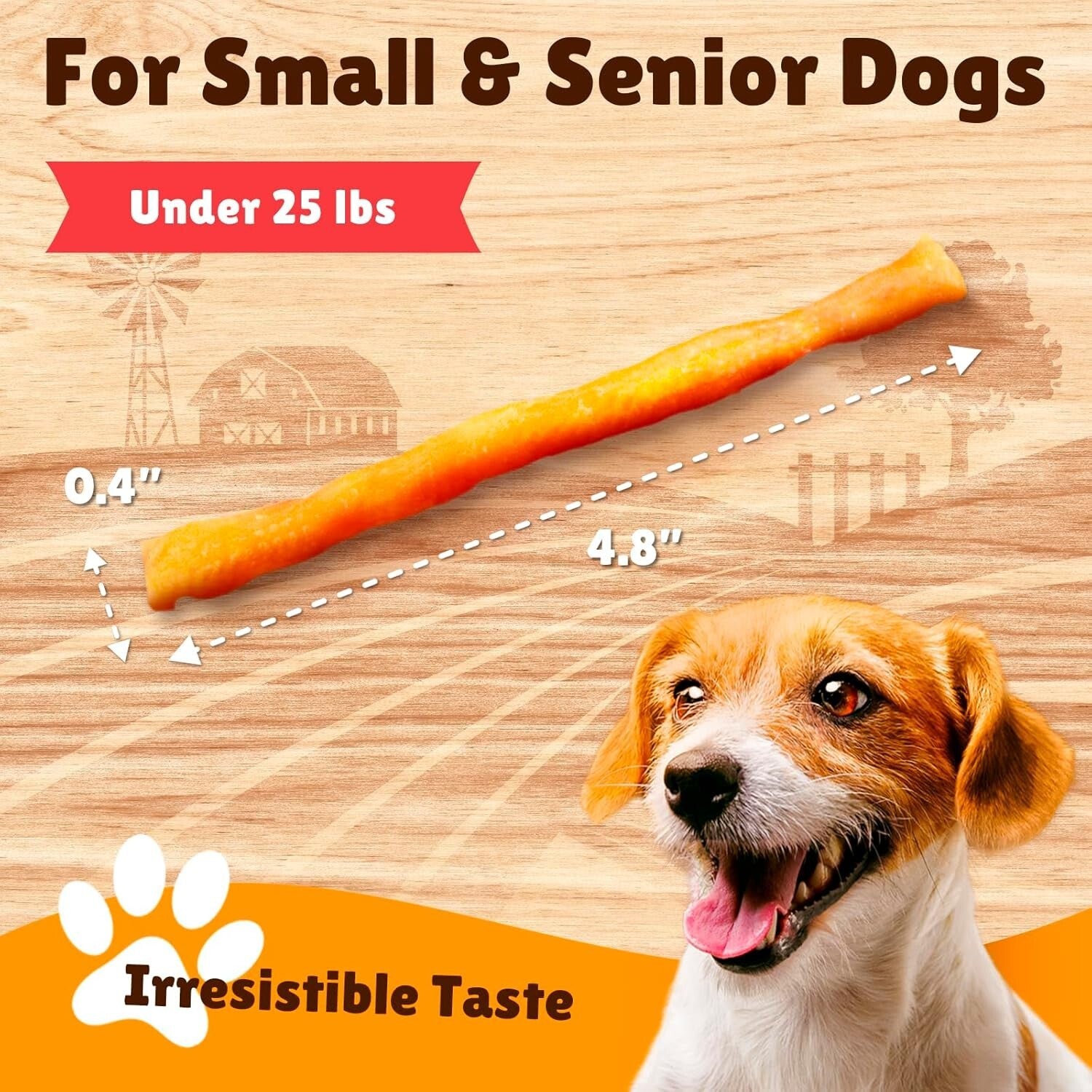 Hypoallergenic Grain-Free Turkey Dog Treats - Ideal for Small Breeds 1 lb