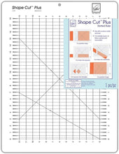 Load image into Gallery viewer, Layer Cutting Plastic Ruler - Shape Cut Plus for Quick Seamless Fabric Cuts