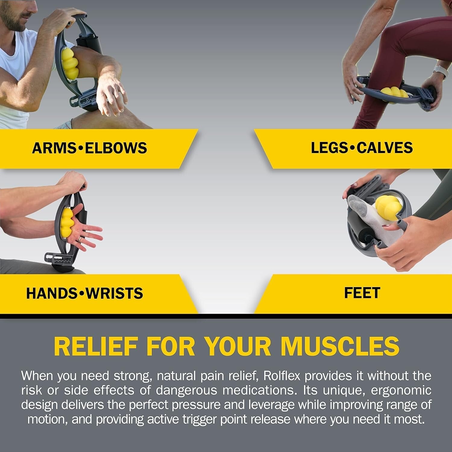 Lightweight Arm & Leg Roller for Targeted Muscle Recovery - Ideal for Athletes