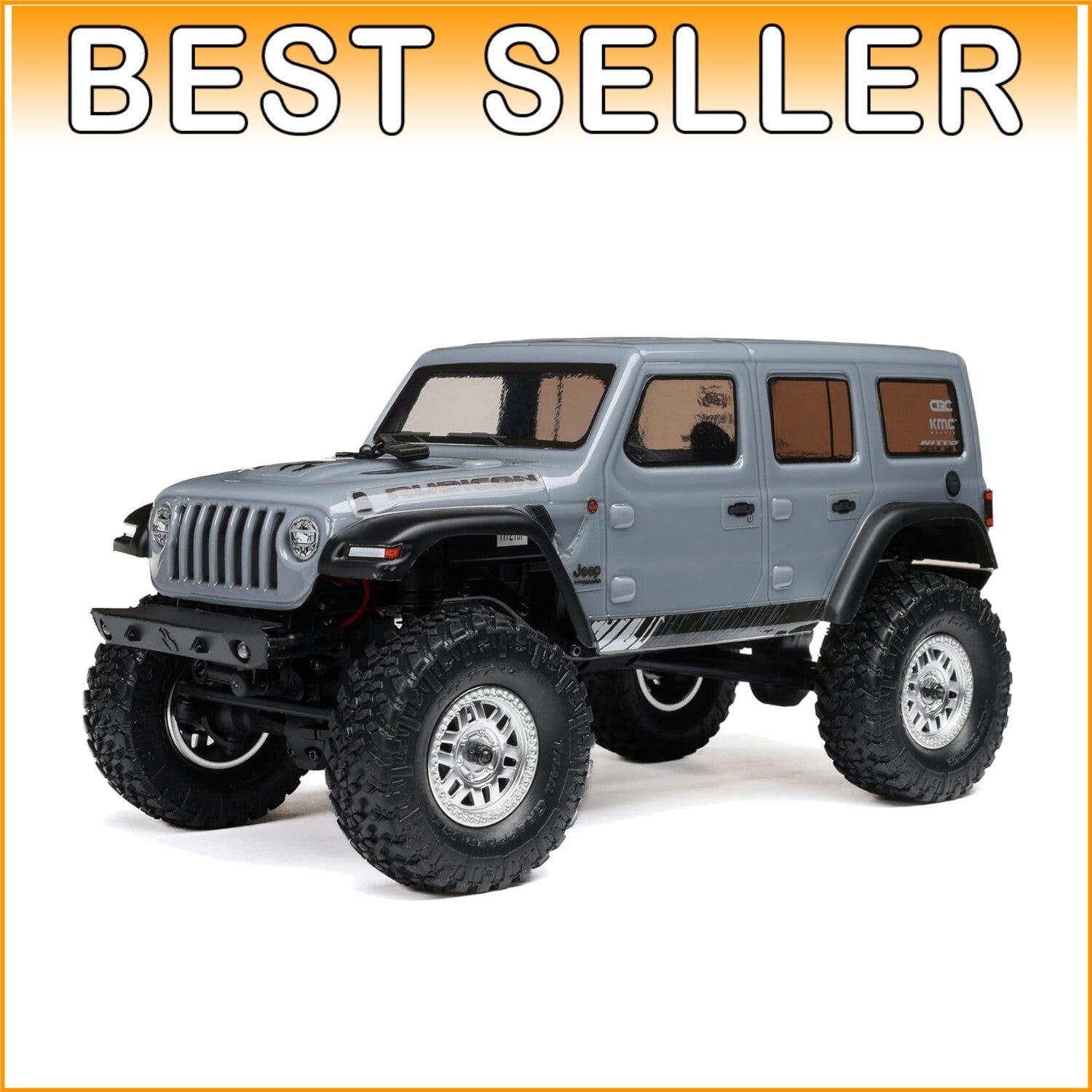 2019 Jeep Wrangler JLU CRC 1/24 Scale RC Truck - 4WD RTR with Battery & Charger
