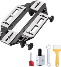 Load image into Gallery viewer, Aluminum Alloy Door Hinge Jig for Effortless Woodworking Lock Installation