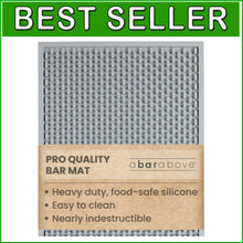 Load image into Gallery viewer, Heavy Duty Silicone Bar Mat - Professional-Grade Non-Slip Kitchen &amp; Bartending