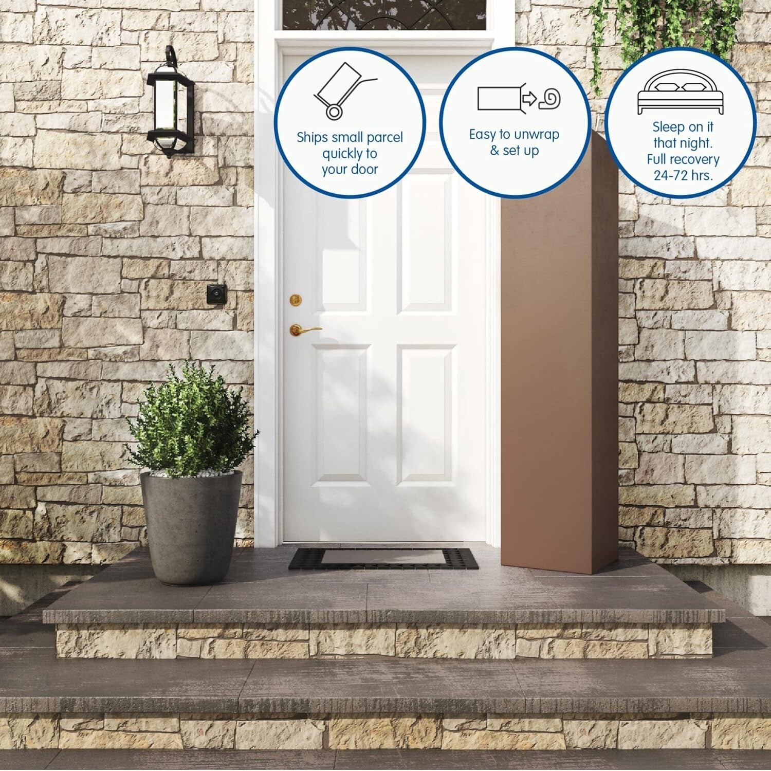 Full Size Quilted Hybrid Mattress - 12-Inch Gel Memory Foam & Orthopedic Support