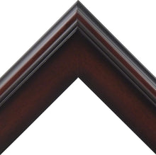 Load image into Gallery viewer, Professional 8x10 Picture Frame in Mahogany – Ideal for Canvas Art Display