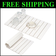 Load image into Gallery viewer, Foldable Diatomaceous Earth Kitchen Drying Mat - Versatile 23 x 15.3 Inches