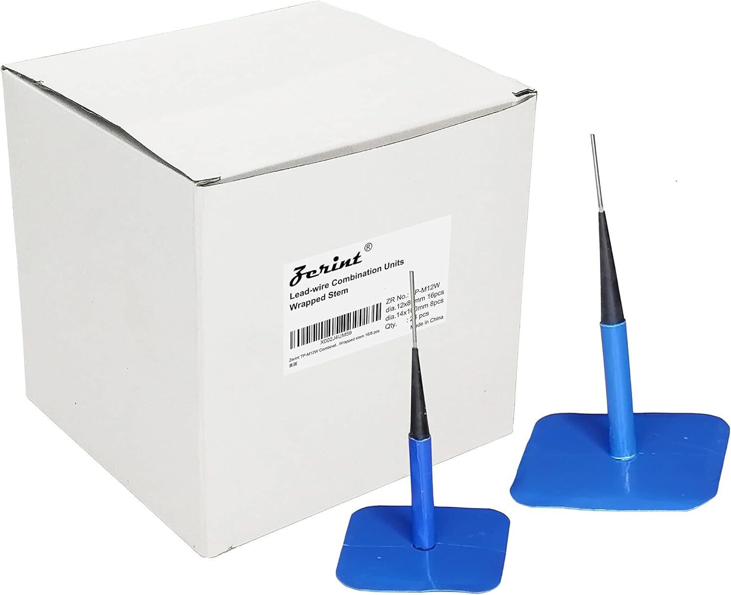 Complete Tire Repair Kit - 16 Wrapped Stem & 8 Patch Combo for Efficient Repairs