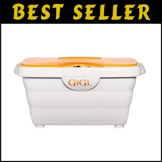 Digital Paraffin Wax Bath for Hand and Foot Therapy with Peach Wax - Spa Quality
