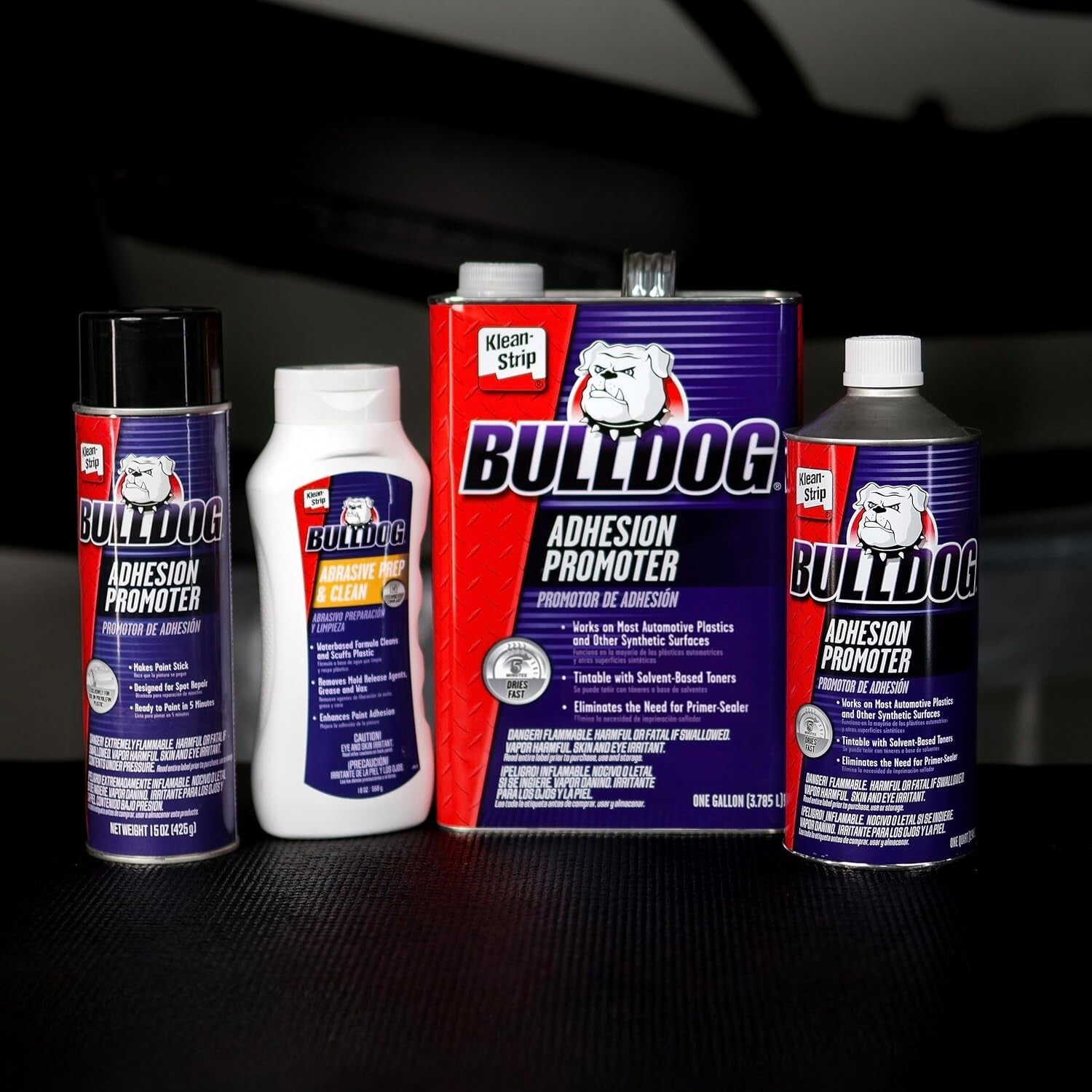 1 Quart Bulldog Adhesion Promoter for Superior Paint Prep on Metal & Fiberglass