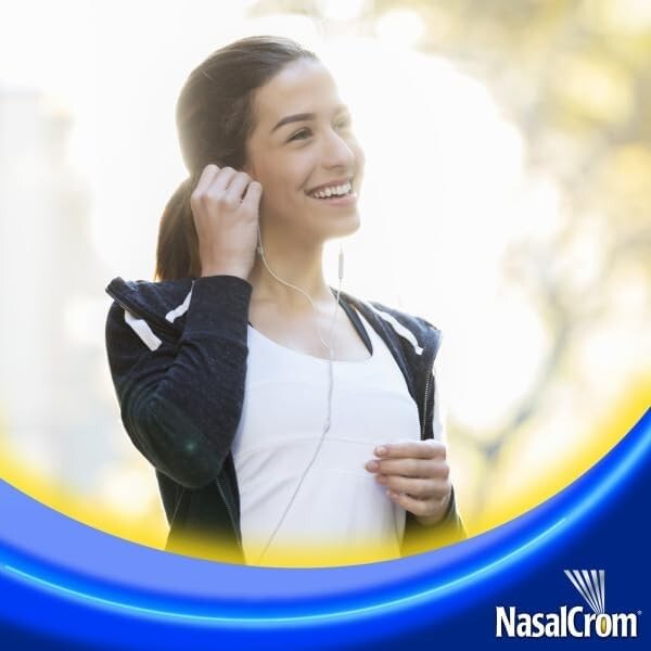 200 Count Allergy Nasal Spray - Prevents Symptoms, Non-Drowsy & Steroid-Free