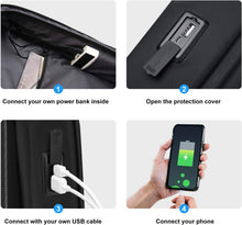 Load image into Gallery viewer, Waterproof 17.3-Inch Business Laptop Backpack with Triple Anti-Theft Protection