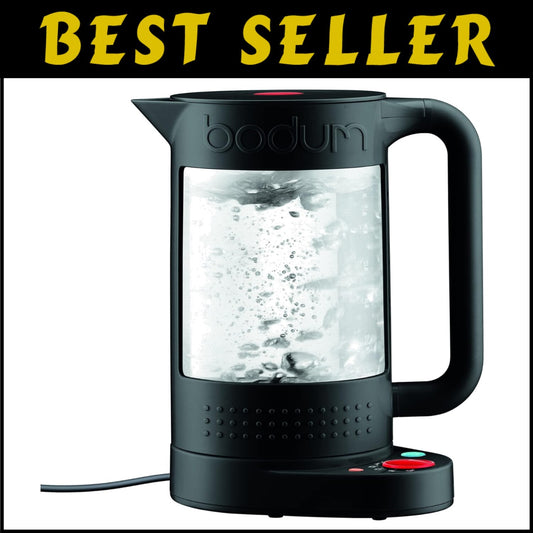 Premium 37oz Electric Water Kettle - Five Temperature Settings & Elegant Design