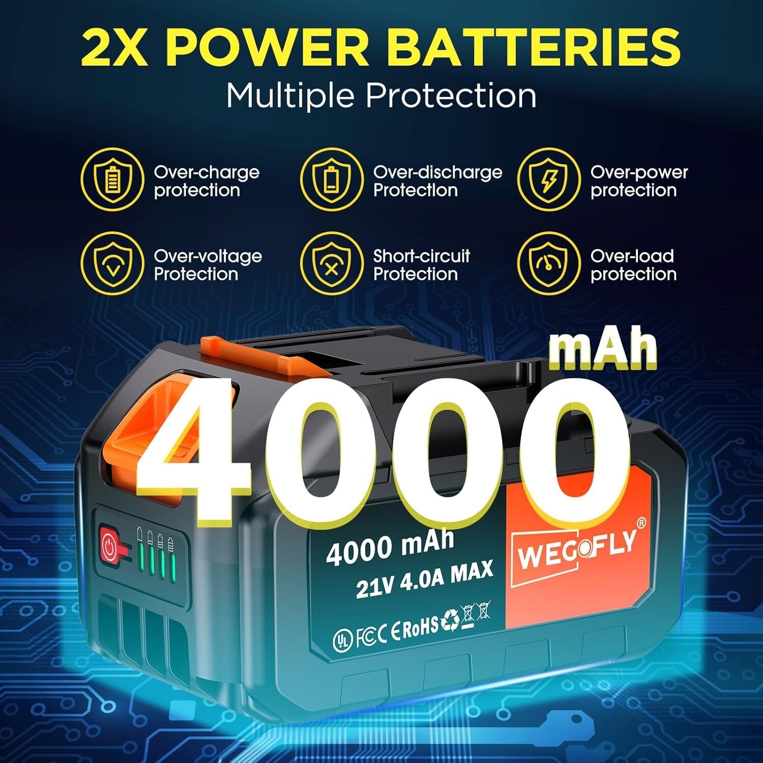 12-Inch Cordless String Trimmer & Edger with 3 Cutting Methods - Battery Powered