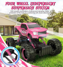 Load image into Gallery viewer, Fun and Safe Pink RC Truck for Girls - Ideal for Birthday and Christmas Gifts