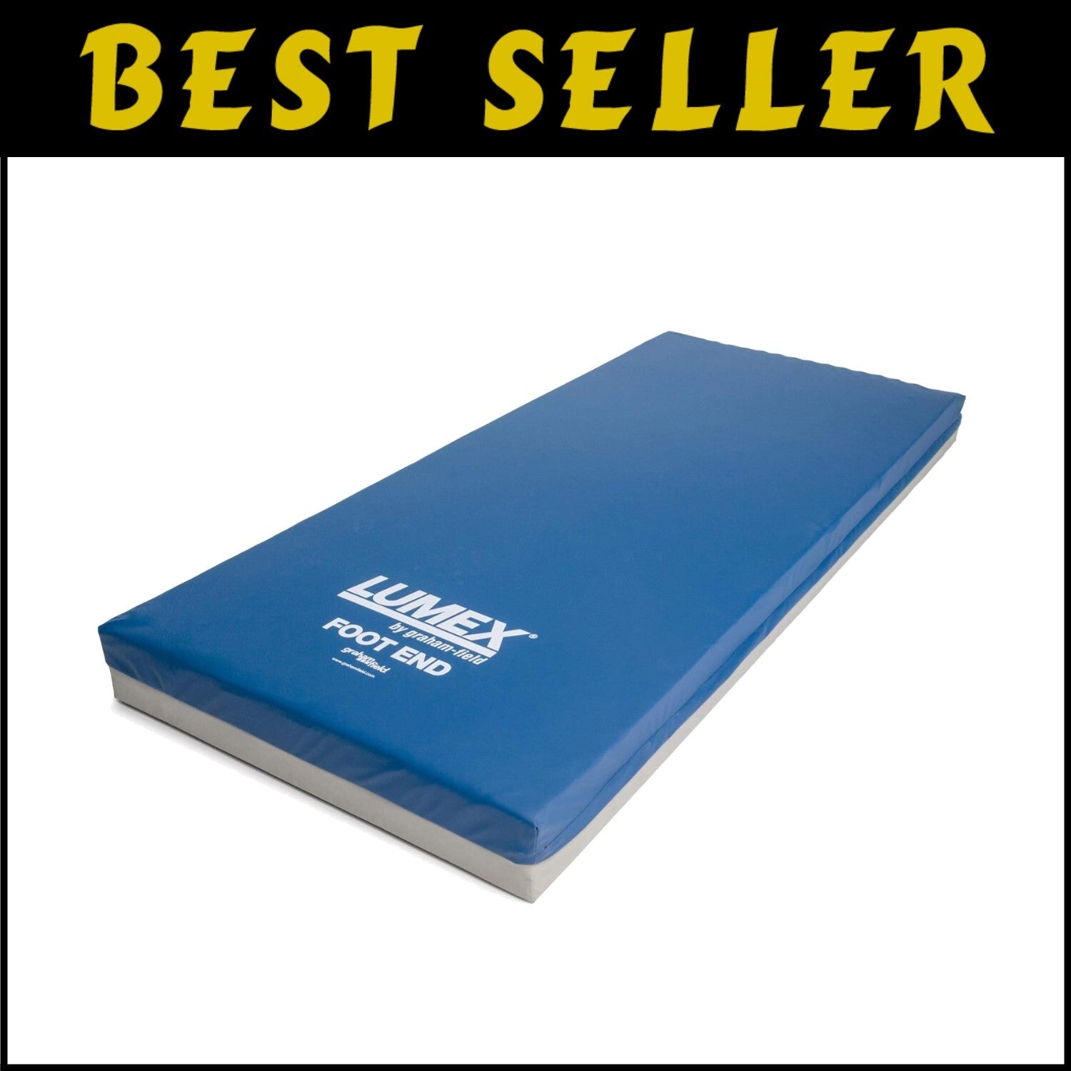 Fluid-Resistant Comfort Mattress for Hospital Beds - 42x80" with Cooling Design