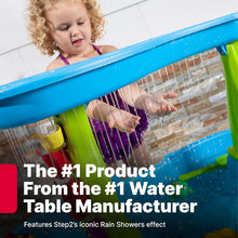 Load image into Gallery viewer, Durable Toddler Water &amp; Sand Table with Rain Shower &amp; Slides for Summer Fun