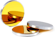 Load image into Gallery viewer, Gold-Plated CO2 Laser Mirrors - 25mm, 3PCS for Precision Cutting &amp; Engraving