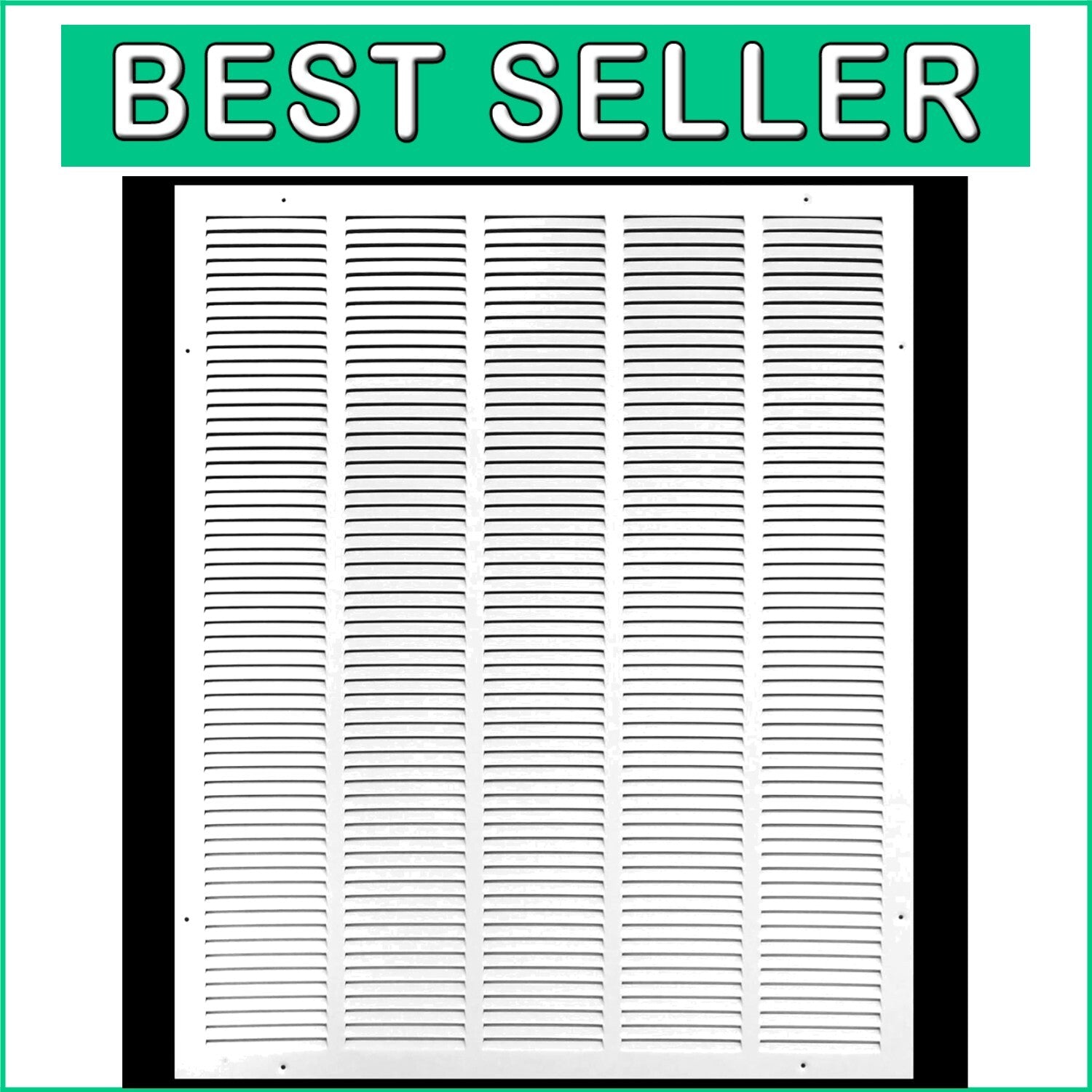 Durable 24'' x 36'' Sidewall and Ceiling Air Grille - Effortless Installation