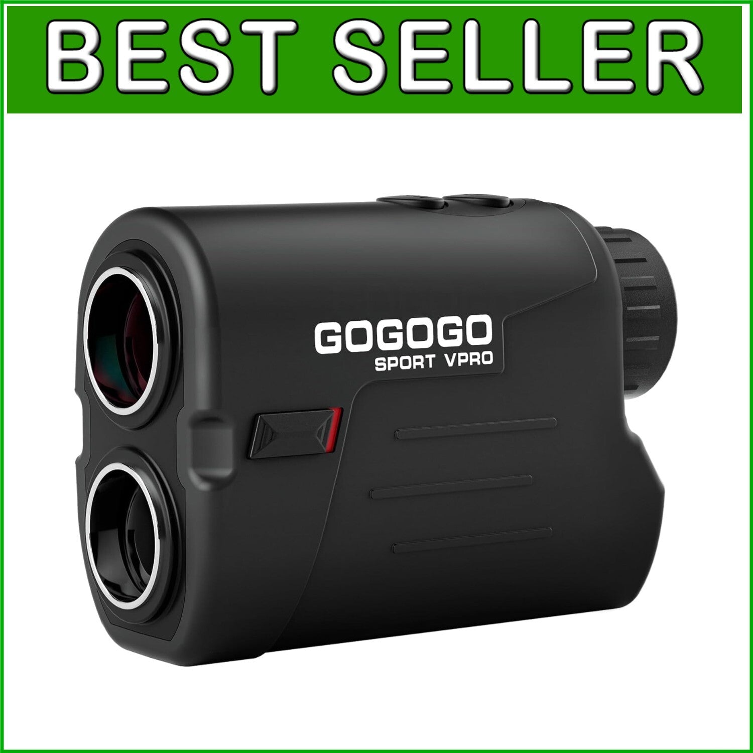 Laser Rangefinder with 6X Magnification & Slope Function for Outdoor Sports