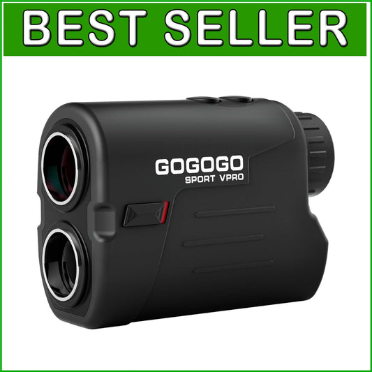 Laser Rangefinder with 6X Magnification & Slope Function for Outdoor Sports