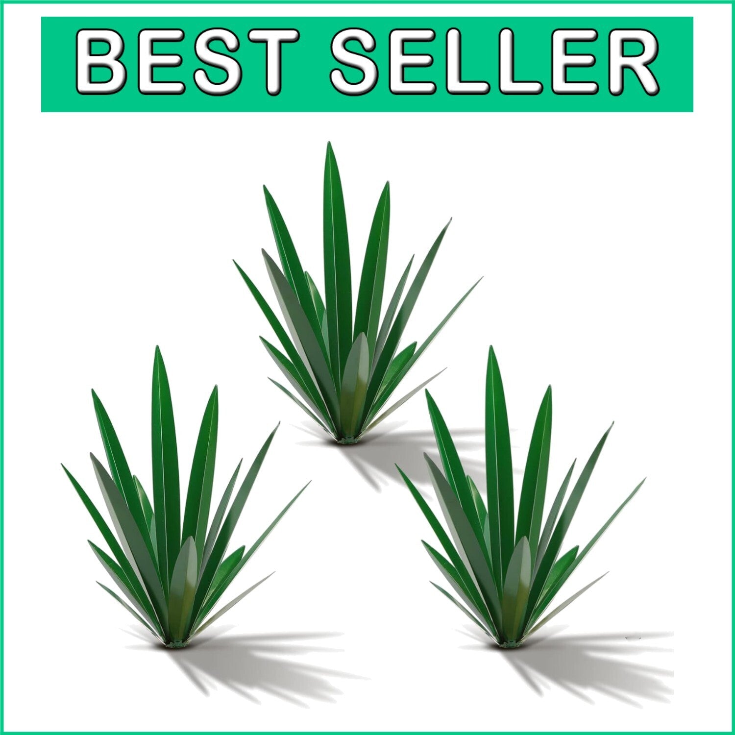 Durable Metal Agave Plant - Perfect Outdoor Decoration for Year-Round Beauty