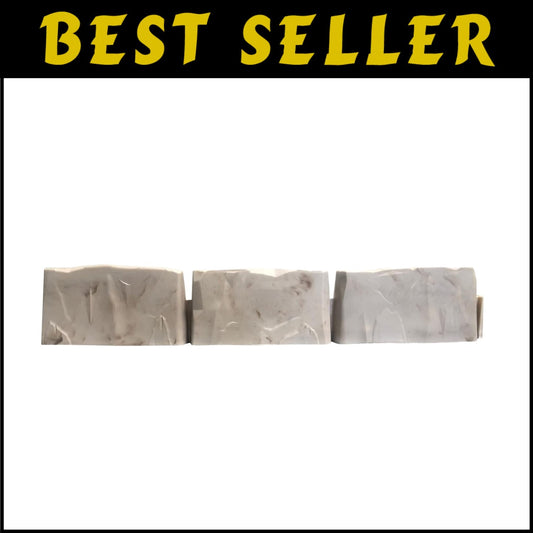 No-Dig Decorative Stone-Look Landscape Edging with Anchoring Spikes - 90 ft Kit