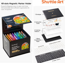 Load image into Gallery viewer, Creative 48-Color Acrylic Paint Marker Set with Automatic Ink Control - 1 Count