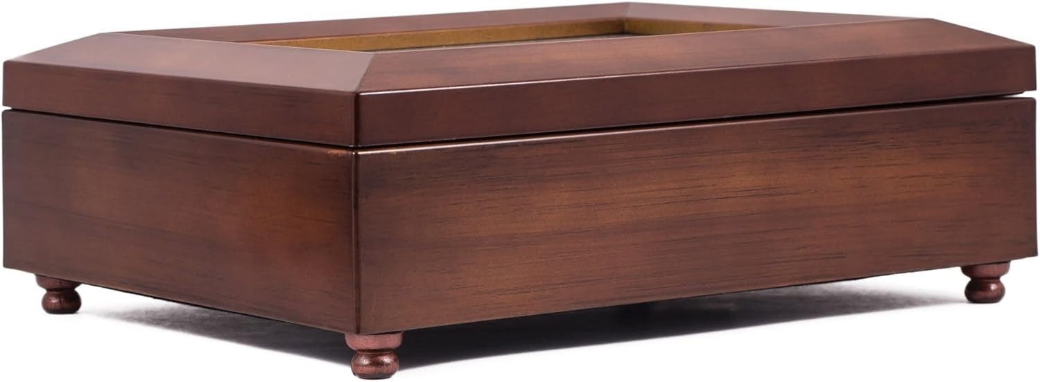 4x6 Woodgrain Musical Photo Frame Jewel Box - Plays 'You Are My Sunshine' Tune