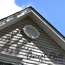 Load image into Gallery viewer, Elegant 20" x 20" Urethane Gable Vent Louver - Lightweight &amp; Moisture Resistant