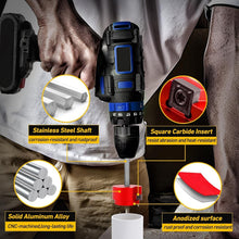 Load image into Gallery viewer, Compact 9-Piece Pipe Reamer Kit with 0.5-4 Inch Size Range and Carrying Case