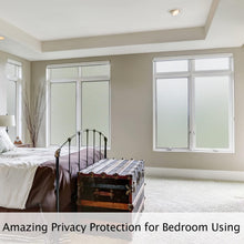 Load image into Gallery viewer, Reusable Static Cling Frosted Window Film - 35.4 x 32.8 Feet for Privacy