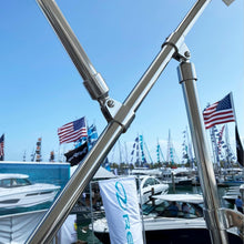 Load image into Gallery viewer, Weather-Resistant Bimini Top Fittings Set - 316 Stainless Steel, Easy Install