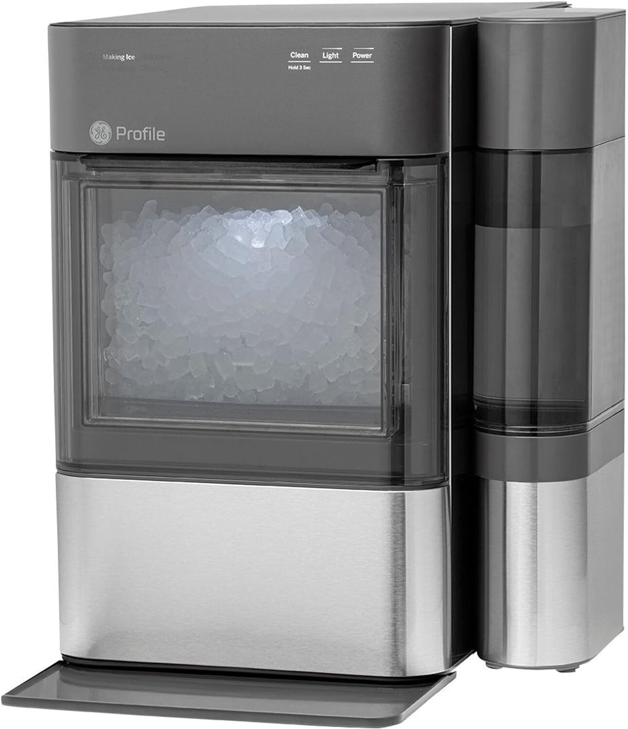 Fast-Production Countertop Ice Maker - 38 lbs of Chewable Ice with WiFi Control
