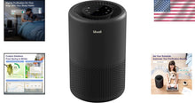 Load image into Gallery viewer, Ultra-Quiet Smart Air Purifier with Alexa - 916 ft² Coverage, Black Finish