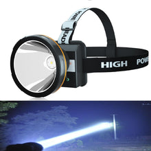 Load image into Gallery viewer, Super Bright Rechargeable LED Headlamp - 5000 Lumens Long Range for Outdoors