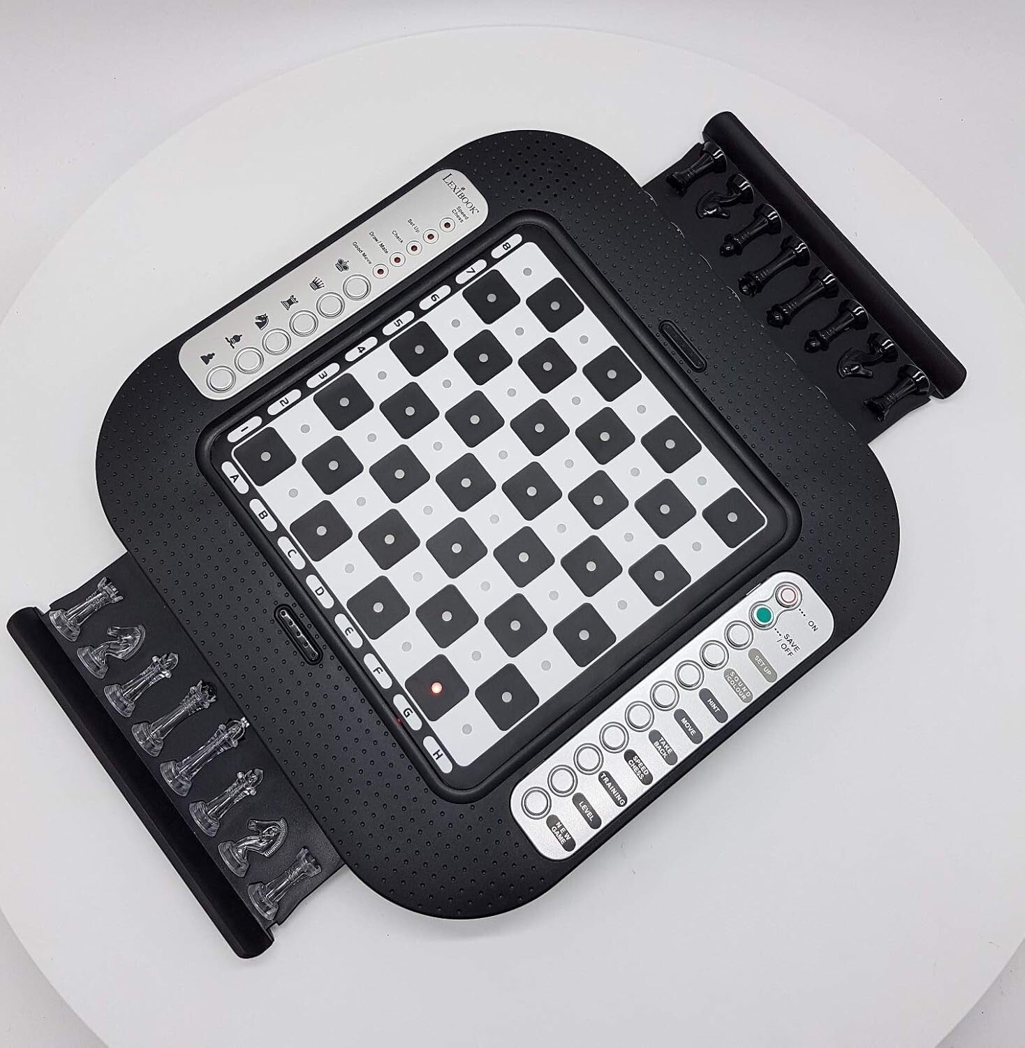 Chessman FX: Electronic Chess Game with Tactile Keyboard & 64 Difficulty Levels