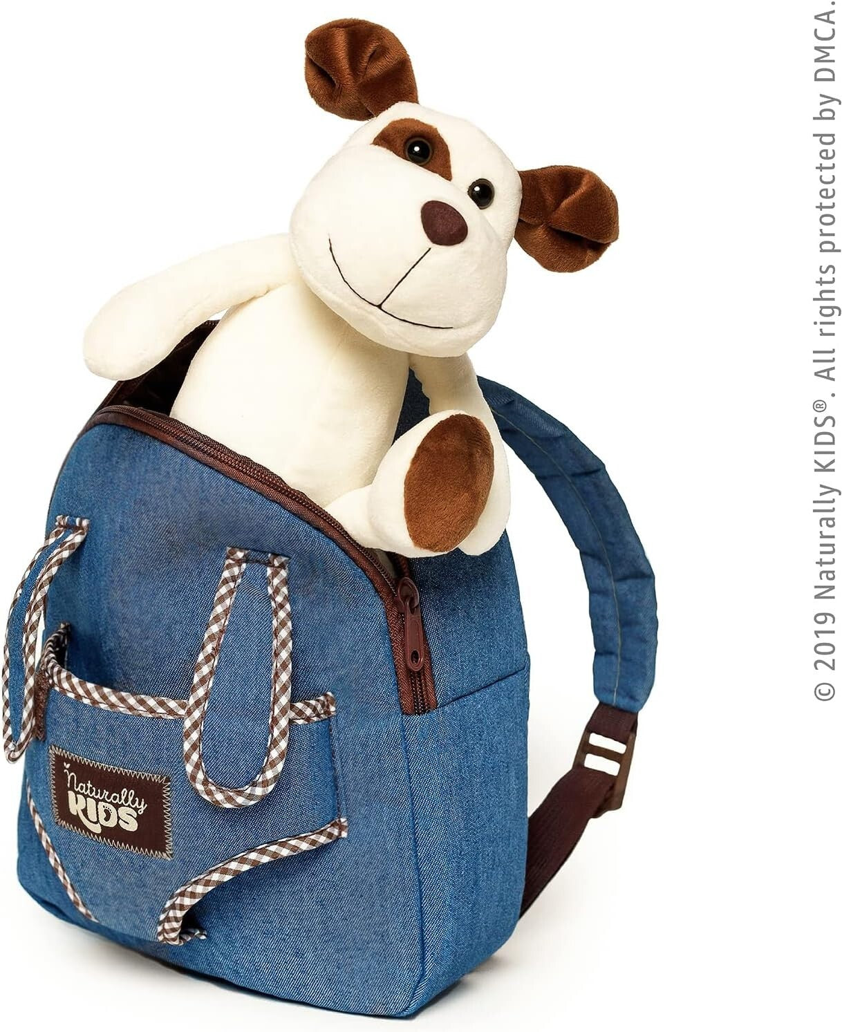Adorable Toddler Dog Backpack with Padded Straps – Ideal for Young Explorers